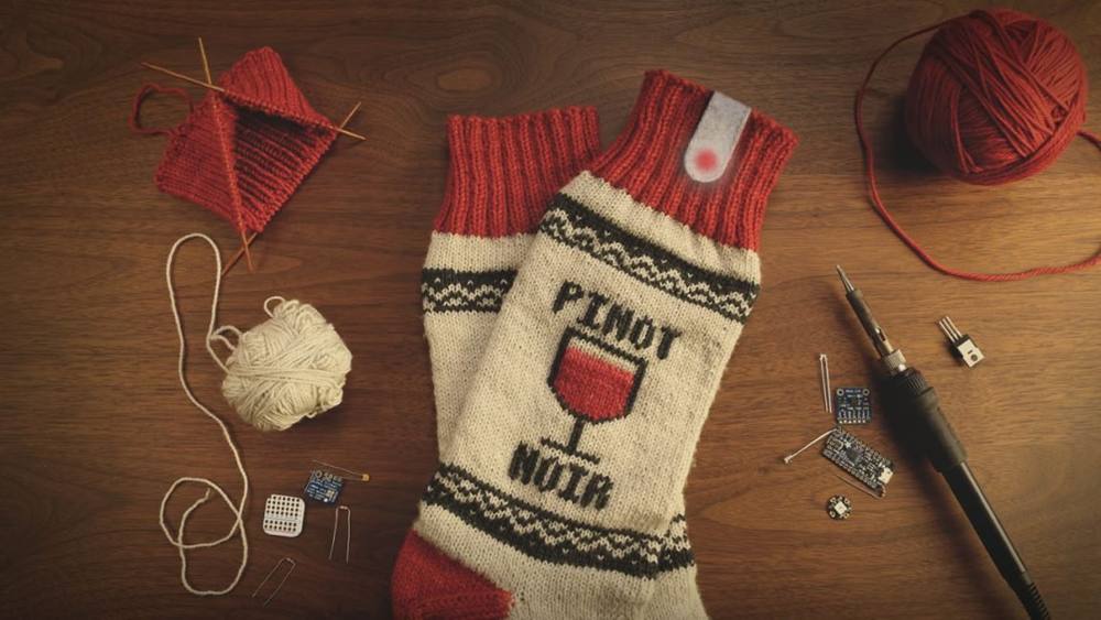 Netflix Netflix Socks (auto-pause when you fall asleep)