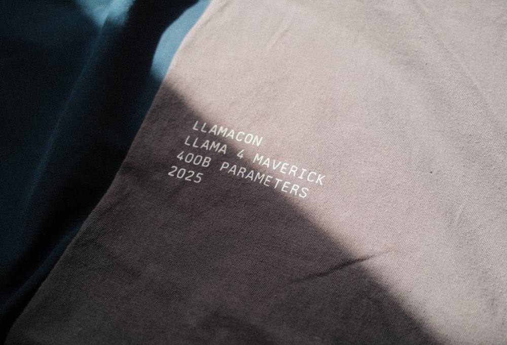 Meta LlamaCon Llama 4 Maverick tee