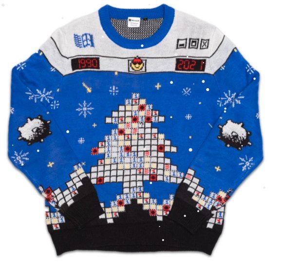 Microsoft Minesweeper Ugly Sweater