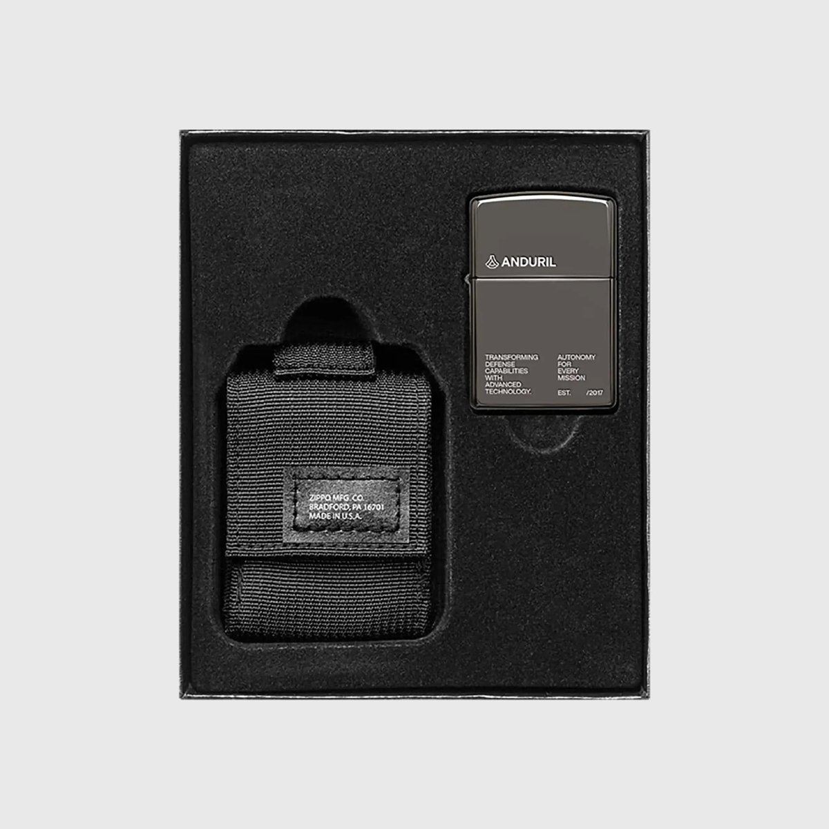 Anduril Anduril Industries Zippo with MOLLE Pouch Set