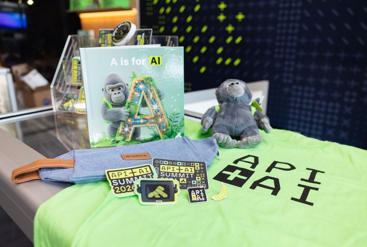Kong Karl the mascot merch (API + AI Summit)