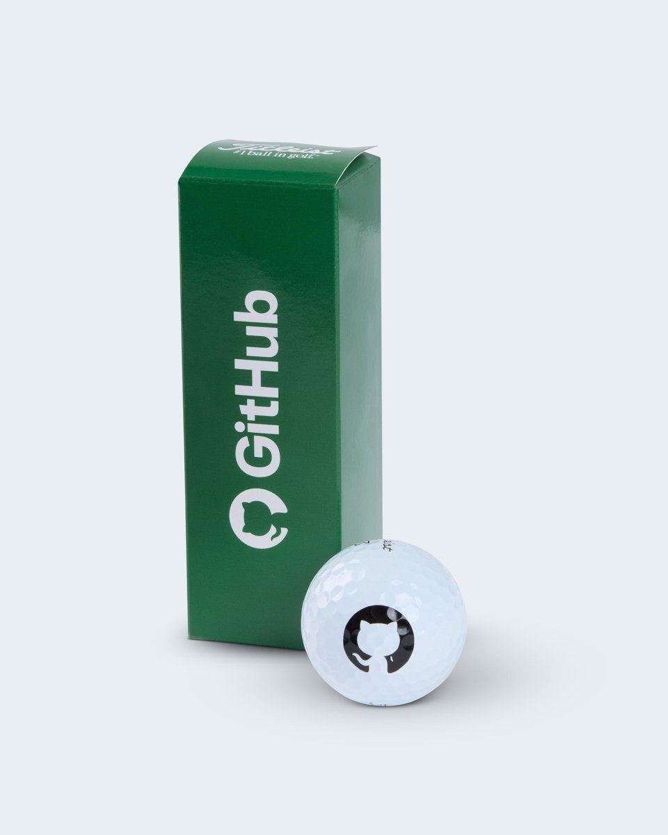 GitHub Invertocat Titleist Golf Balls - 3 Pack