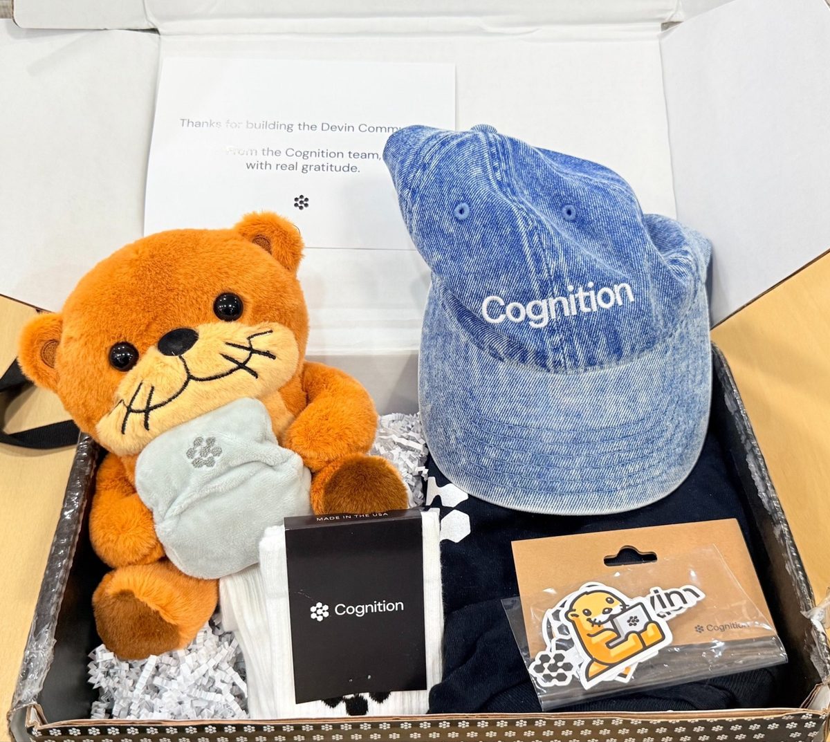 Cognition Devin ambassador kit + plushie