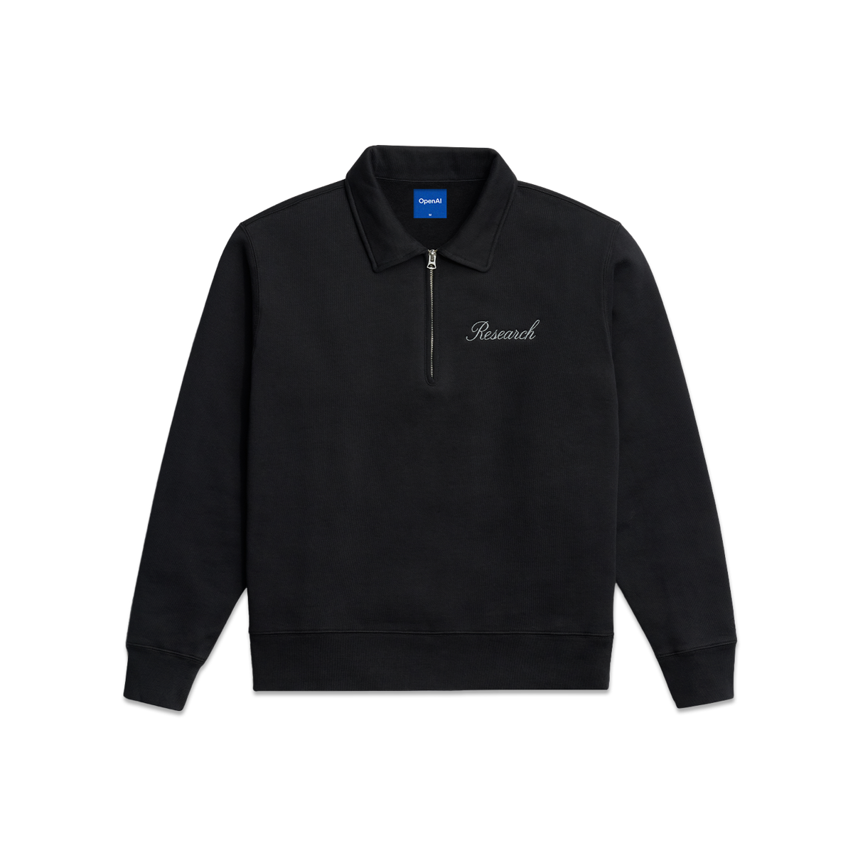 OpenAI Research Half Zip (made in Portugal)