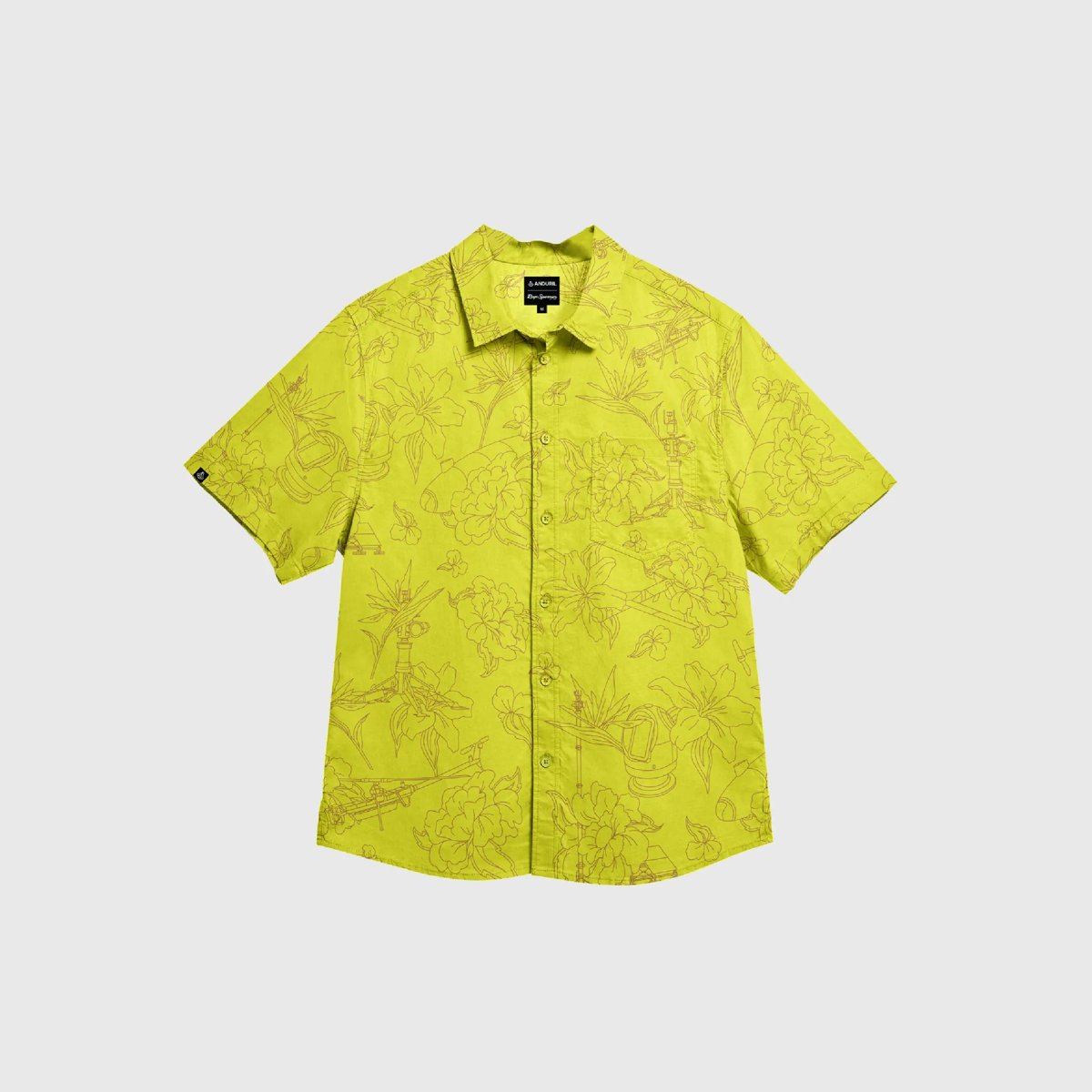 Anduril Anduril x Reyn Spooner Hawaiian Shirt, Men's, Yellow