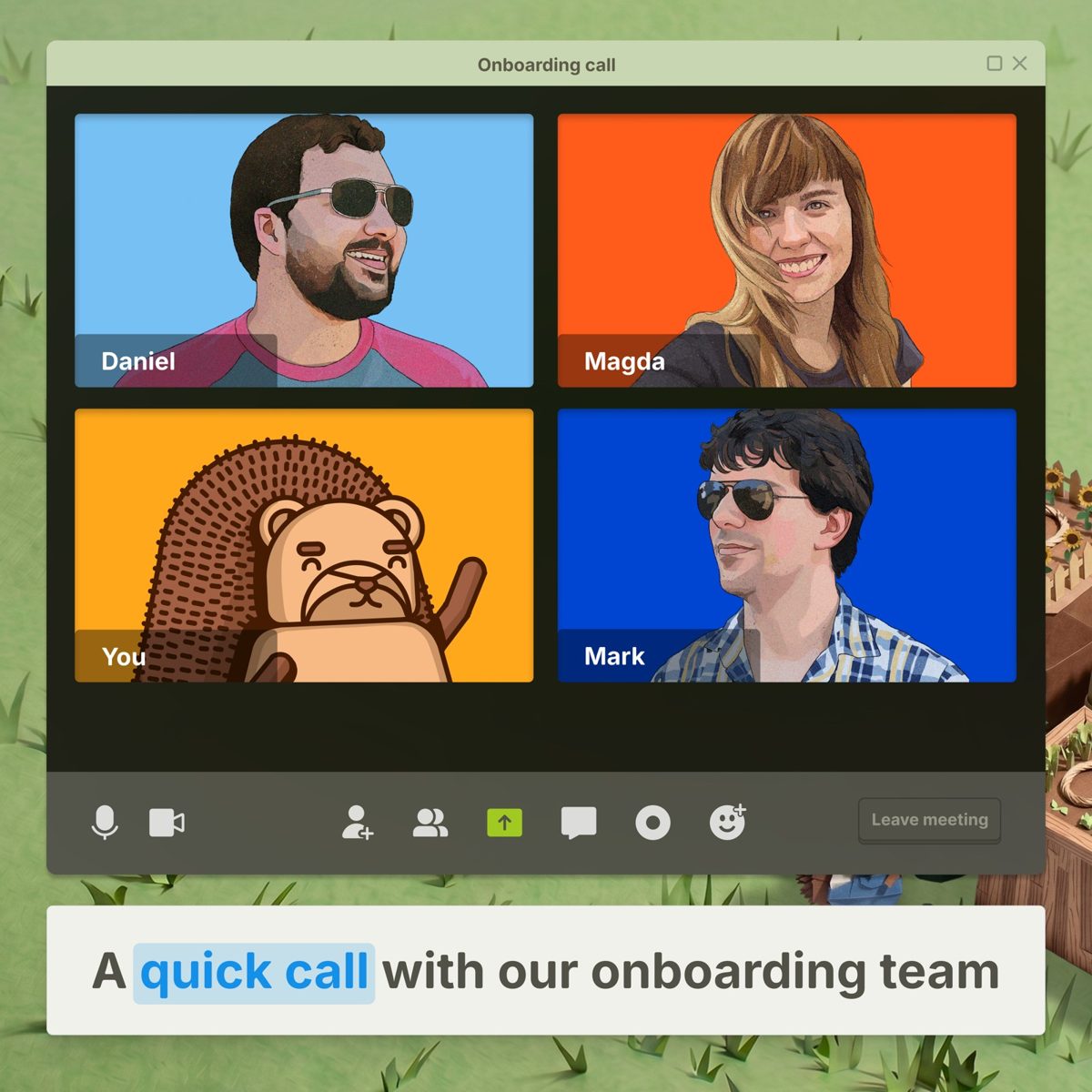 PostHog quick.call (30 min onboarding consult)