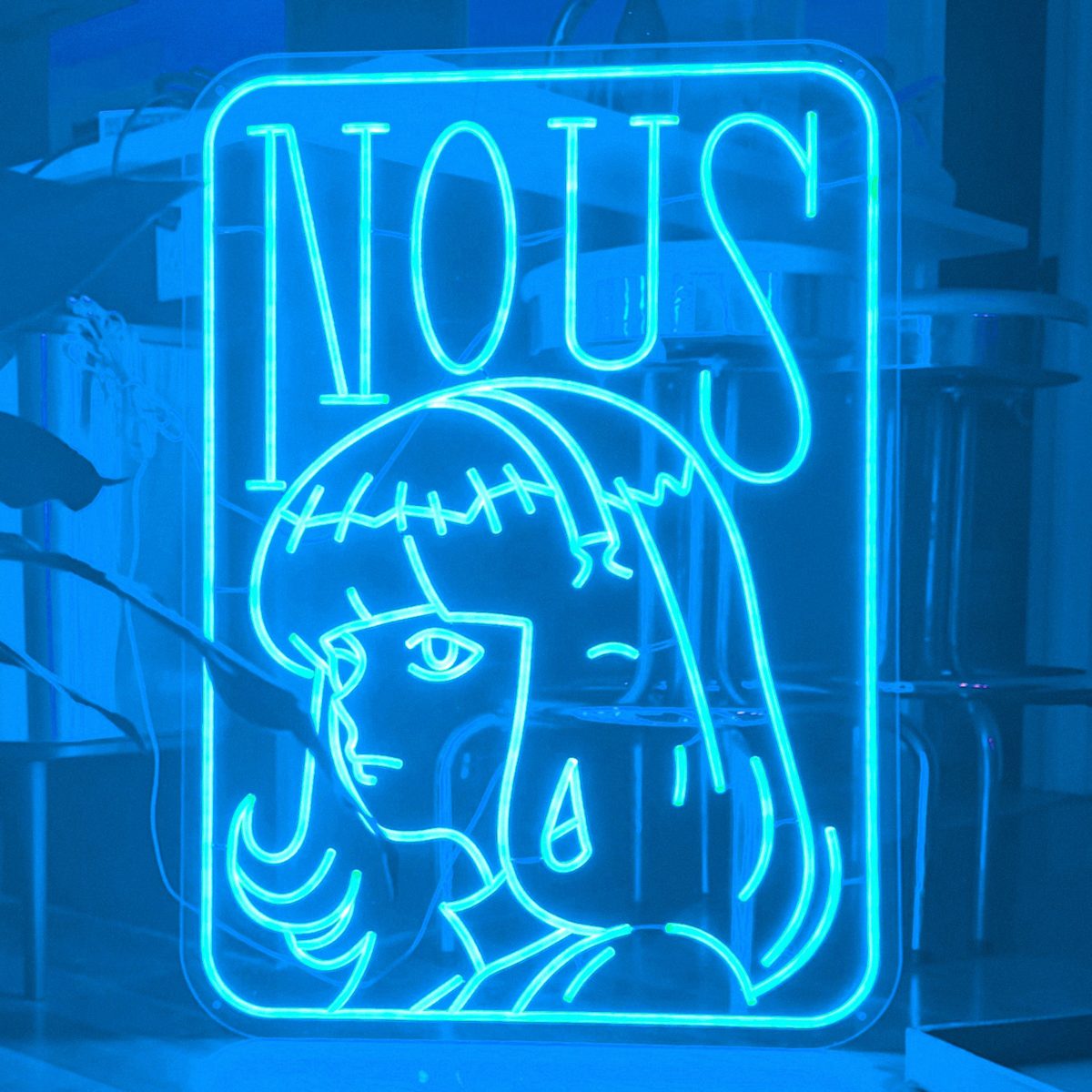 Nous Research Nous Girl Neon